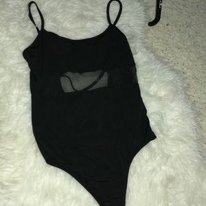 Fashionnova black bodysuit size large